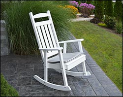 Poly Lumber Classic Porch Rocker