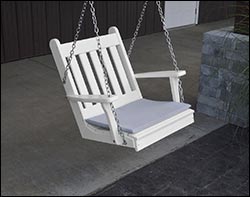 Poly Lumber Traditional English Chair Swing