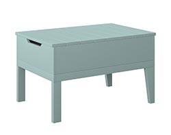 Poly Lumber Bayside Breeze Deep Seat Storage/Ice Table