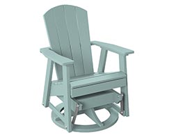 Poly Lumber Bayside Swivel Glider