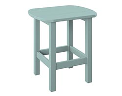 Poly Lumber Bayside Oval End Table