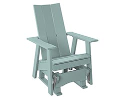 Poly Lumber Bayside Modern 2' Glider