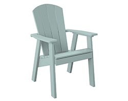 Poly Lumber Bayside Fanback Patio Chair