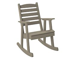 Poly Lumber Bayside Slat Back Rocking Chair