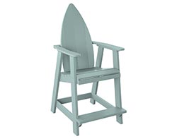 Poly Lumber Bayside Surfboard Balcony Chair