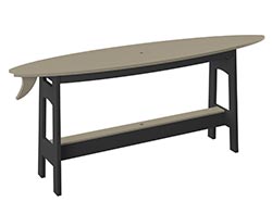Poly Lumber Bayside Surfboard Bar 72" Table