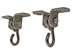Pair of Stainless Steel Swing Hanging Hooks