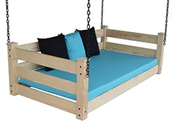 Southern Yellow Pine Modern Swingbed w/ Chain