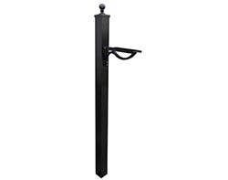 Aluminum Springfield Direct Burial Mailbox Post