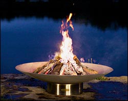 Carbon Steel Oasis Fire Pit