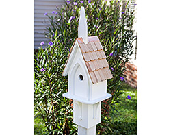 PVC Chapel Birdhouse