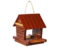 Red Cedar Small Bird Feeder