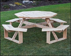 Octagon Outdoor Dining Tables