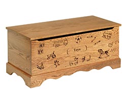 Engraved Toy Chests