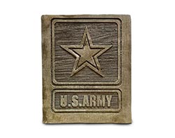 Concrete Army Patriotic Stone