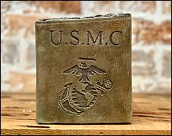 Concrete Marine Corps Patriotic Stone