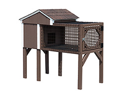 SmartSide Single Rabbit Hutch