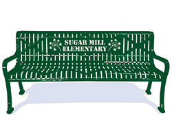 Signature Series Customized Garden Bench