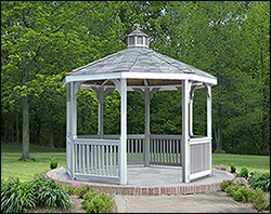 Vinyl Garden Gazebo