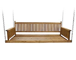 Hardwood Porch Swing Day Bed