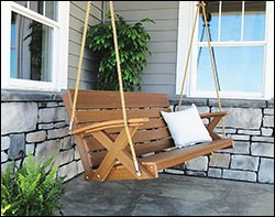 5' Poly Lumber Galaxy Porch Swing