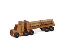 Small Toy Log Truck