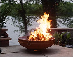 Carbon Steel Kingdom Fire Pit