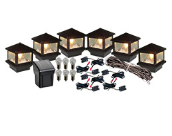 Sirius 6 Post Cap LED Light Installation Kit