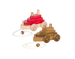 Maple Boat Pull Toy