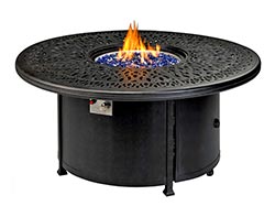 Aluminum 52" Round Fire Table