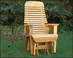 Treated Pine Single Easy Glider