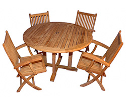 Teak Round Table