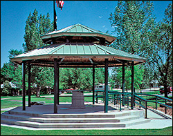 Steel Frame Double Roof Santa Fe (Octagon) Pavilions
