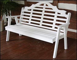 Southern Yellow Pine Imperial Garden Bench