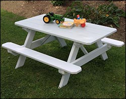 Yellow Pine Kid's Picnic Table