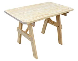 Southern Yellow Pine Traditional Table (TABLE ONLY)