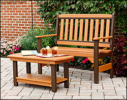 Poly Lumber 2 Pc. English Garden Set