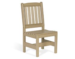 Poly Lumber English Garden Side Chair