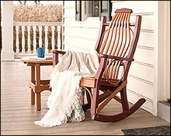 Poly Lumber 2 Pc. Rocking Chair Set