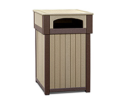 Poly Lumber Trash Receptacle