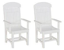 Poly Lumber Captain Chair (Set of 2)