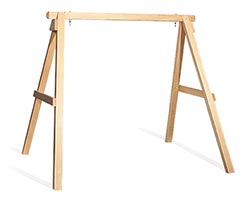 Treated Pine A-Frame Swing Stand