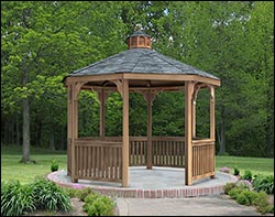 Red Cedar Garden Gazebo