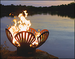 SeaSide Carbon Steel Fire Pit