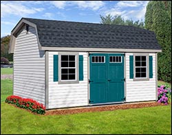 Vinyl Deluxe Barn Shed