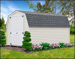 Vinyl Mini Barn Shed