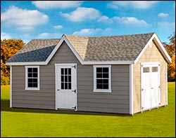 SmartSide Chalet Style Shed