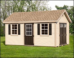 Vinyl Deluxe Estate Shed