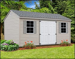 Vinyl Gable Style Shed