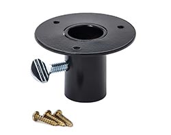 Steel 1" Pole Mounting Flange
